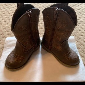 Cat & Jack Cowboy Boots Toddler Size 6